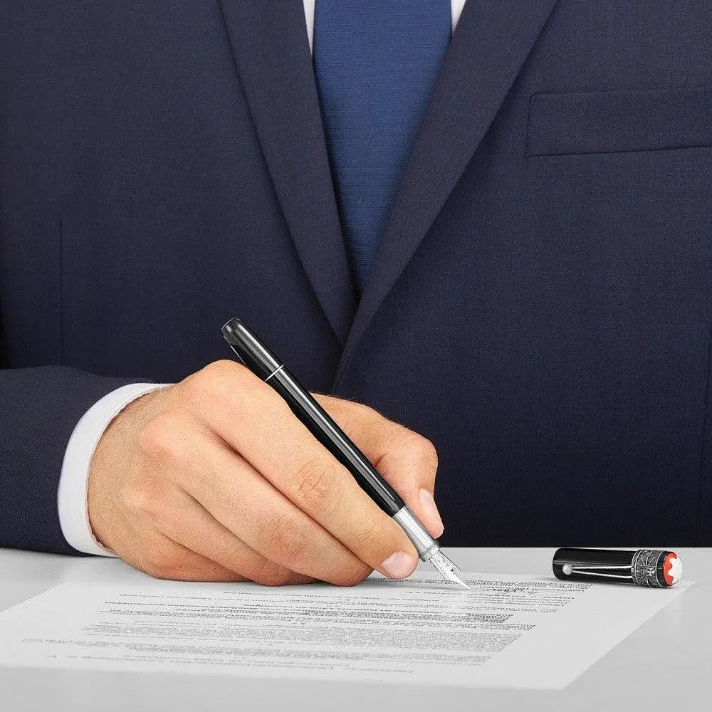 Montblanc stilografica Heritage collection Rouge Et Noir Spider Metamorphosis Edizione Speciale punta F 117845 Capodagli 1937