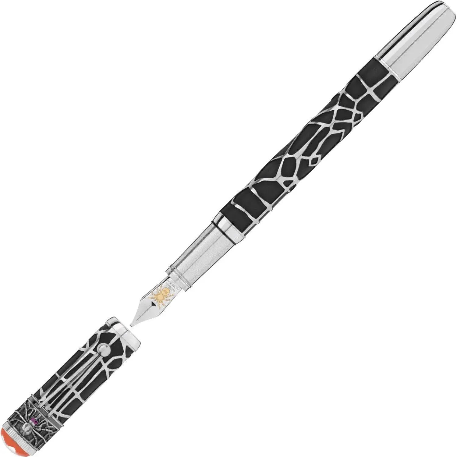 Montblanc stilografica Heritage Rouge Et Noir Spider Metamorphosis Limited edition 1906 punta M 117849 Capodagli 1937