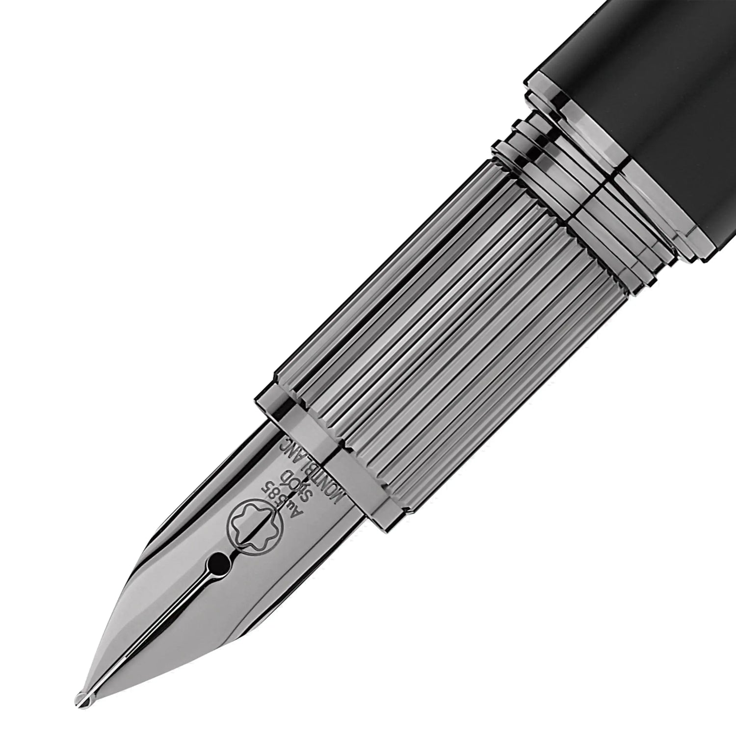 Montblanc stilografica StarWalker UltraBlack Doué punta media 126364 Capodagli 1937