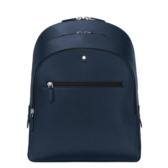 Montblanc zaino medio 3 scomparti sartorial blu 131716 Capodagli 1937
