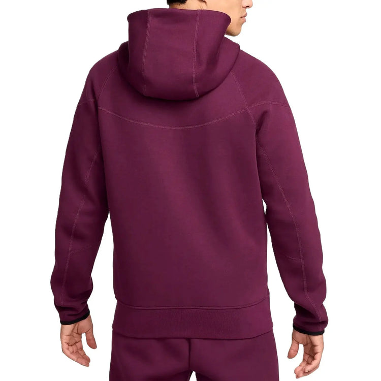 PSG Tech Fleece presentation tracksuit 2024/25 dark red - Nike-1
