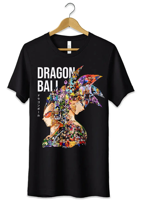 T-Shirt Goku e Vegeta Maglietta Personaggi Dragon Ball-0