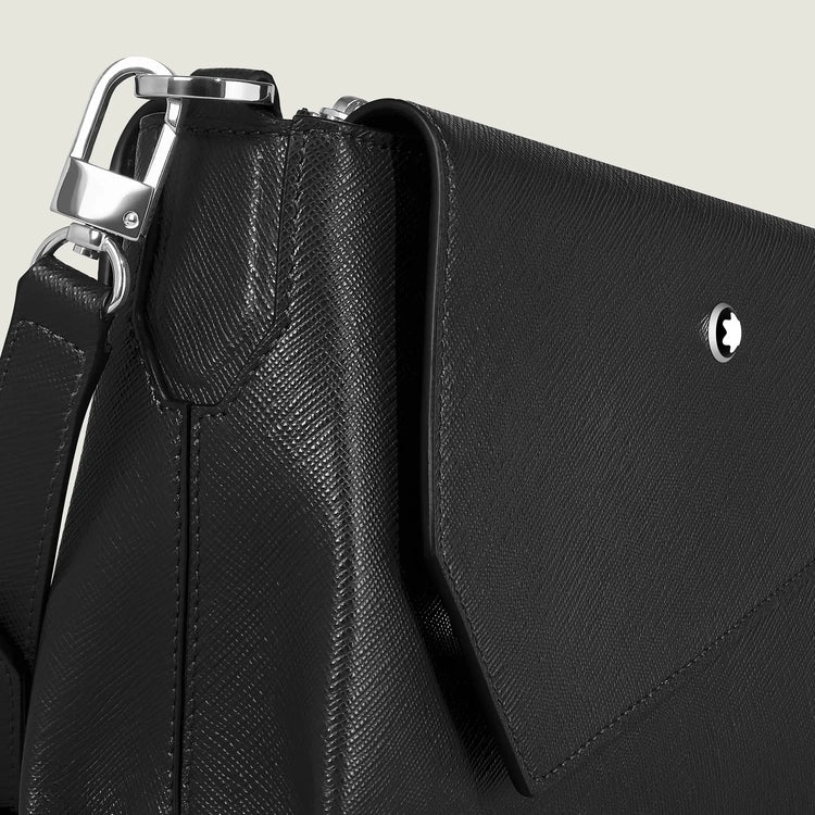 Montblanc messenger bag trio Sartorial nero 199363 Capodagli 1937