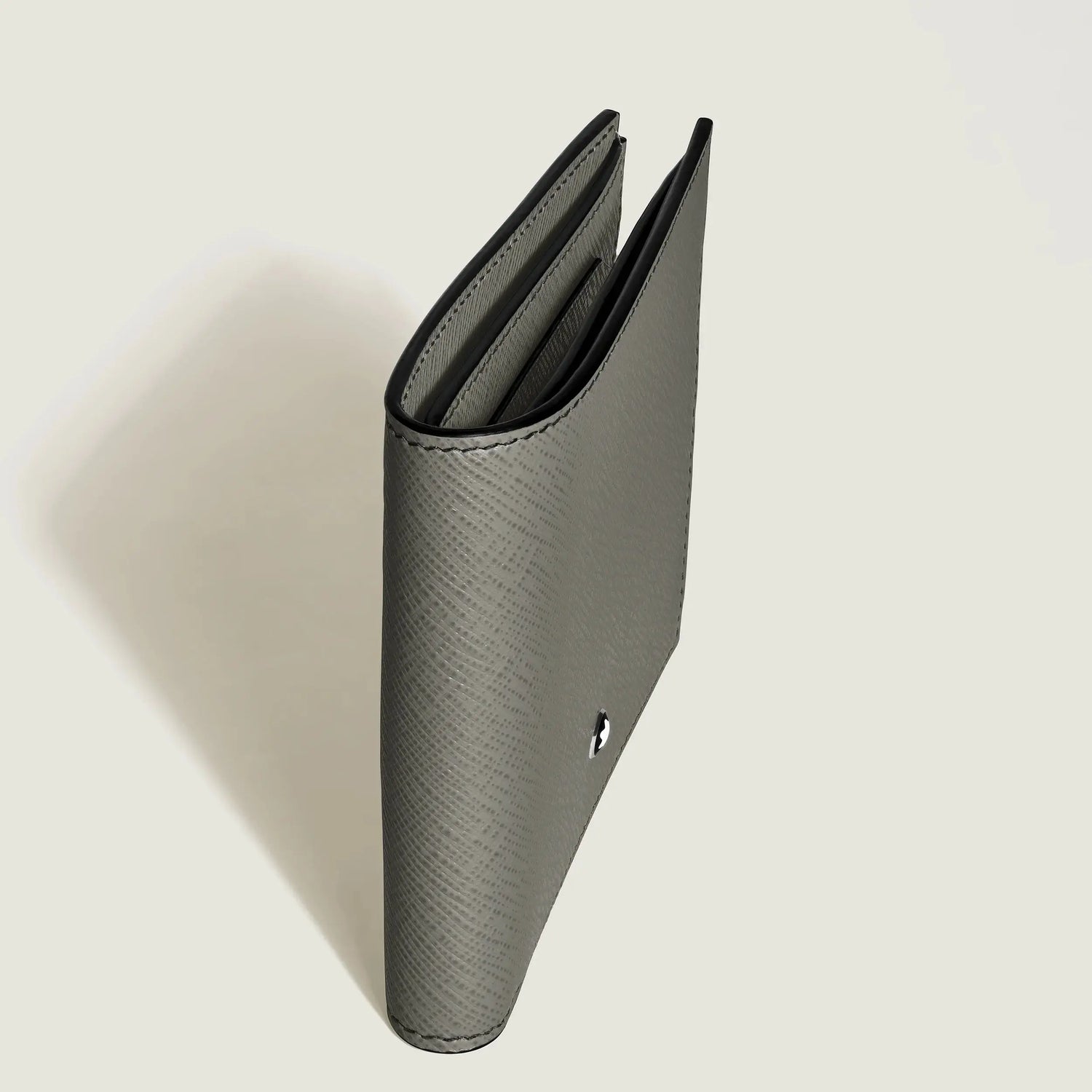 Montblanc portafoglio 8 scomparti Sartorial grigio 199370 Capodagli 1937