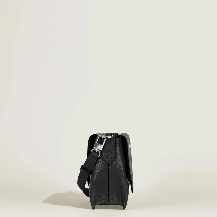 Montblanc messenger bag trio Sartorial nero 199363 Capodagli 1937