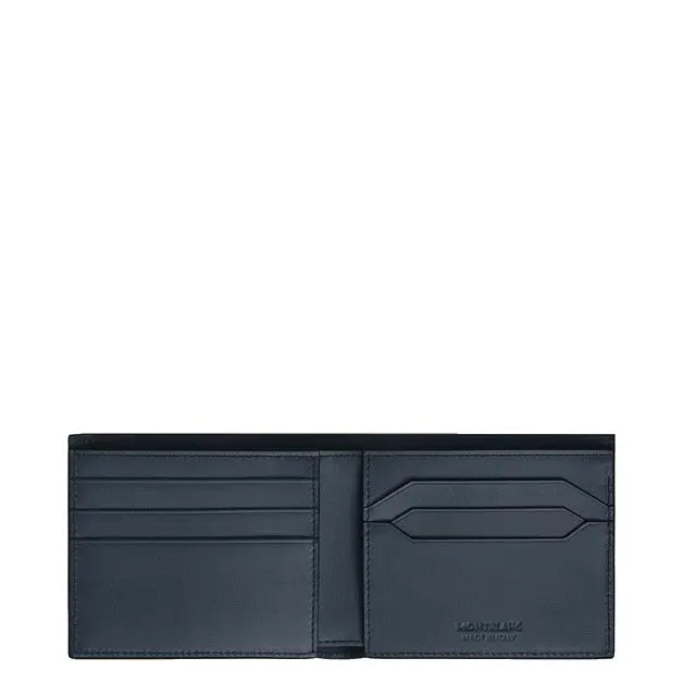 Montblanc portafoglio 6 tasche pelle Meisterstück velluto blu 220446 Capodagli 1937