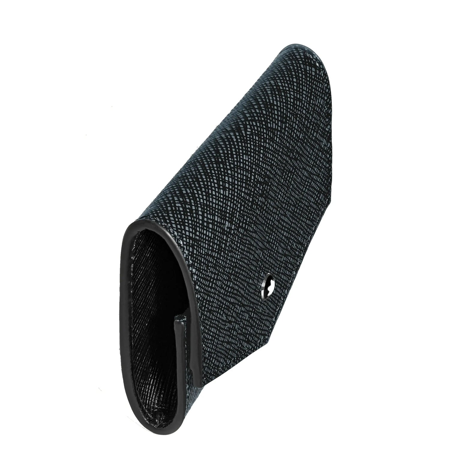 Montblanc portamonete Sartorial tweed blu 220348 Capodagli 1937