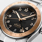 Longines orologio Spirit Zulu Time 1925 39mm nero automatico oro acciaio L3.803.5.53.6 Capodagli 1937