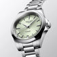 Longines orologio Conquest 34mm verde automatico acciaio L3.430.4.02.6 Capodagli 1937