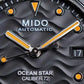 Mido orologio Ocean Star 39 39mm nero automatico acciaio M026.907.17.051.00 Capodagli 1937