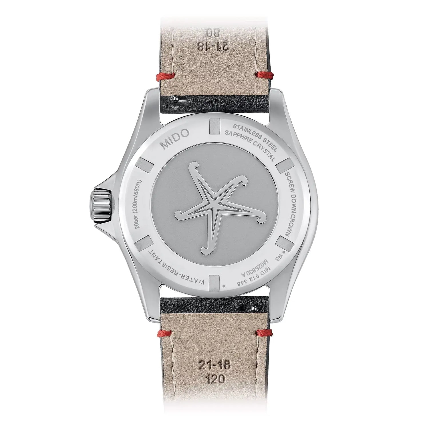 Mido orologio Ocean Star Worldtimer 40mm argento automatico acciaio M026.830.16.030.00 Capodagli 1937